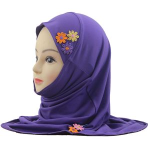 Hermoso Turbante Floral para Adultos, Lindo Pañuelo Malayo de Poliéster Jersey, Duradero, para las 4 Estaciones, Moderno, Hijab Instantáneo con Imán para Uso Diario - Product Image 1