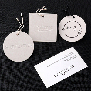 Thẻ Treo thẻ thơm gạo tùy chỉnh với debossing-Nhiều tùy chọn hình dạng và kết cấu tự nhiên cho thương hiệu sang trọng - Product Image 1