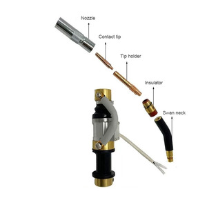 Làm mát bằng không khí ngọn đuốc robot với cảm biến sốc và lắp ráp khung - Product Image 2