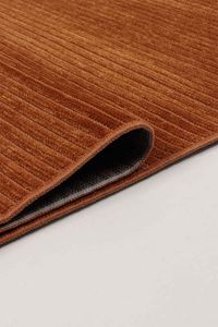 Alfombra Ecológica de Chenilla Gris Luna con Rayas, de Pelo Corto, Lavable, Antideslizante, de Poliéster y Algodón, para Sala de Estar Moderna, Venta al Por Mayor - Product Image 4