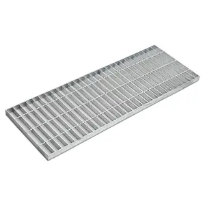 metal building material Standard Weight per square meter metal grates price HDG flat bar bridge steel grating for catwalk