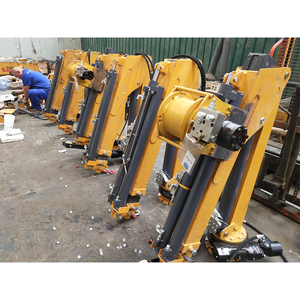 מיני 12v 0.8 1 טון 800kg Knuckle בום זרוע טנדר משאית הידראולי הרמת רכוב מנוף - Product Image 2