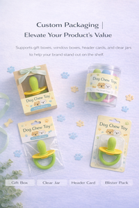 <strong>Puppy</strong> Teething Pacifier Toy Chew Cleaning Comfort Soothing Toy for Early Dental Relief Play - Product Image 4