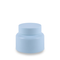 Fabricant de pots Pot en plastique givré à double couche vide en gros 50g 100ml Couche givrée avec couvercles