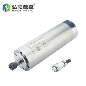 changsheng0.8kw 24000rmp engraving machine water cooling spindle er11 220v/380v diameter 65mm 400Hz 4 ball bearing motor