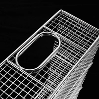 Panier en fil métallique de qualité supérieure pour réfrigérateur, conteneur en maille de qualité alimentaire pour tri et rangement des aliments dans le réfrigérateur, le congélateur et la cuisine