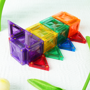 Hot Bán <span class=keywords><strong>micro</strong></span> Kích thước mini từ gạch hộp thiếc xách tay STEM du lịch xây dựng Set đồ chơi hộp sắt khối xây dựng - Product Image 1