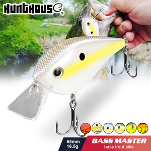 Offre Spéciale 65mm 16.5g appâts artificiels en plastique dur manivelle plongée profonde Wobbler manivelle leurres de pêche avec planche <span class=keywords><strong>à</strong></span> longue langue - Product Image 1