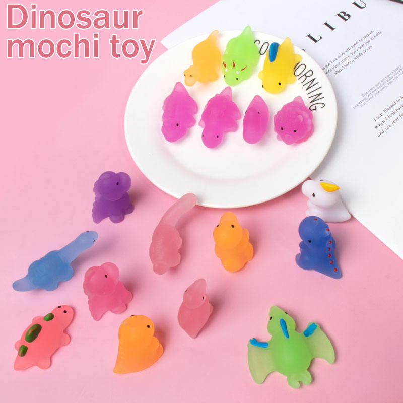 Ultra Soft Mini Dinosaur Squishy Toy Kawaii Fidget Toys for Kids and Adults 5-7 Years Gender Neutral Squeezing Stress Relief