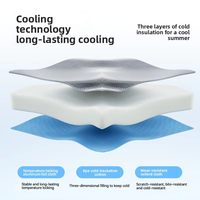 Nouvelle tente-classeur climatisée respirante pour animaux de compagnie, lit-nid pour chat, maison rafraîchissante pour chien, double usage, avec emballage carton, pour l'été et l'hiver