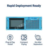 Système de refroidissement liquide en rack CDU 65KW 130KW 4U 6U pour serveur GPU IA, conteneur de rack, centre de données, système de refroidissement pour l'edge computing