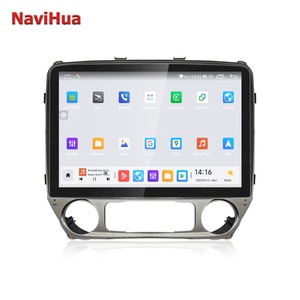 Autoradio Android avec écran tactile de 12,4 pouces pour Chevrolet Silverado GMC Sierra 2014 2018, système multimédia, Carplay, navigation, moniteur - Product Image 2