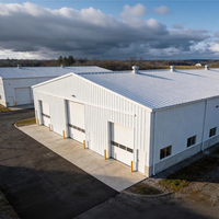 Entrepôt d'usine, hangar, conception personnalisée Aisi, atelier métallique, structure en acier préfabriquée, entrepôt en acier
