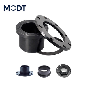 DN315 Vente en gros Adaptateur de raccords de tuyauterie en HDPE de grande taille <span class=keywords><strong>Brides</strong></span> en acier lâche de haute qualité avec anneaux de secours et joints en caoutchouc - Product Image 6