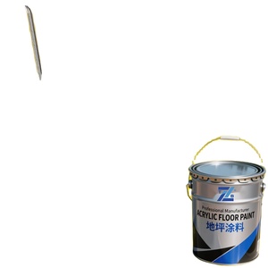 Peinture acrylique réfléchissante jaune et blanche pour marquage de place de stationnement, application au pistolet sur ciment, peinture de marquage routier - Product Image 1