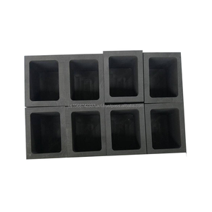 Molde de lingote de grafito personalizado de 100oz para fundición de plata y oro de plomo - Product Image 4
