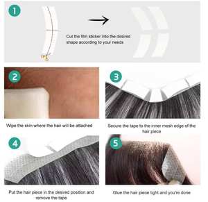 Perruque afro indienne pour homme, cheveux humains Remy, texture naturelle, base en PU, ajustement confortable, légère, facile à porter, qualité durable - Product Image 5