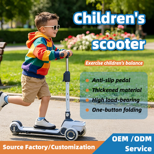 AFTFA Vente en gros <span class=keywords><strong>Trottinette</strong></span> électrique multifonctionnelle 3 en 1 pour enfants avec lumières - Product Image 1