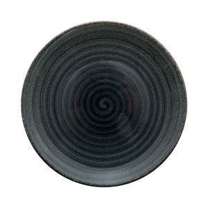 Avanos Anthracite Flat <b>Plate</b> 27 cm Gural - Product Image 1