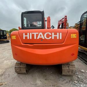 Mini excavadora Hitachi ZX60 usada de 6 toneladas, modelo 2022, bajas horas de trabajo, componentes de motor y engranaje probados e inspeccionados, asequibles - Product Image 6