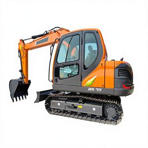 Máquina de Movimiento de Tierras de Fácil Mantenimiento DX75, Excavadora Compacta de 7.5 Toneladas y 0.3m3 para Proyectos Urbanos - Product Image 1