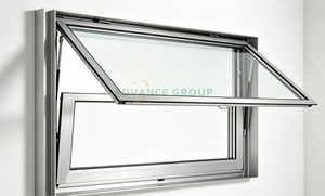 Finestre scorrevoli in lega di alluminio a ghigliottina singola, stile americano moderno, a doppio vetro Low-<span class=keywords><strong>E</strong></span>, con zanzariera in acciaio inossidabile per villa - Product Image 3