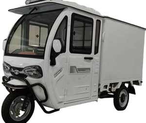 รถสามล้อไฟฟ้าขนส่งสินค้าแบบปิดเต็มคัน คุณภาพสูง - Product Image 1