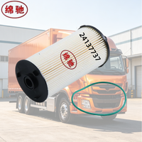 Filtro de Combustible de Alta Eficiencia Personalizable al por Mayor 24137737 24137493 para Camiones y Maquinaria de Construcción
