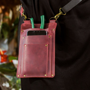 Bolsas de herramientas de cuero al por mayor para floristas; bolsas de almacenamiento de herramientas de jardinería; bolsas de herramientas de cintura estilo ropa de trabajo, únicas. - Product Image 4