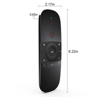 W1-mando a distancia inalámbrico para Android TV Box/Mini PC/TV, 2,4G
