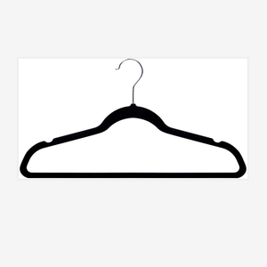 2021 neuf et De Haute qualité <span class=keywords><strong>Amazon</strong></span> Offre Spéciale rose floqué <span class=keywords><strong>cintres</strong></span> pour vêtements - Product Image 3