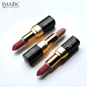 IMAGIC Profis sional Cosmetics Beauty 12-Farben-Lippenstift Matt Wasserdicht Samt pigment Nude Rouge Langlebiger Lippenstift