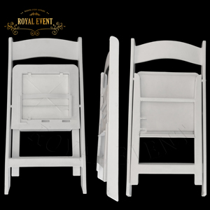 بيع بالجملة كراسي بيضاء للحدائق الخارجية Wimbledon تأجير Weeding راتنج للحدث المستخدم - Product Image 4