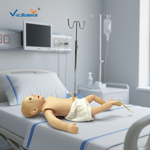 Acceso a la Punción Venosa Sistémica en Bebés - Venas del Cuello de la Pierna Derecha, Producto de Ciencia Médica - Product Image 5