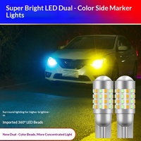 Nouvelle Arrivée de Haute Qualité, Ultra-Lumineuse, 3W 520LM 12V LED T10-54SMD, Lumière de Position Bicolore pour Voiture
