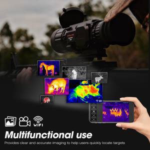 Comando vocale ergonomico monooculare di grado professionale per operazioni di soccorso caccia mirini per visione notturna - Product Image 4