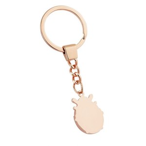 Portachiavi Mimco Ladybird con Ciondolo a Forma di Coccinella in Metallo Dorato e Catena - Product Image 2