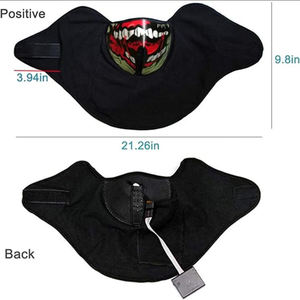 Máscara de Fiesta LED Personalizada con Sonido Activado, Retroiluminación EL, Forma de Animal, 2 Pilas AAA, Uso en Exteriores - Product Image 4