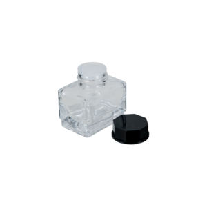 Offre Spéciale 15ml Mini Bouteille En Verre Noir Pompe Mat Rectangle Plat Carré Stylo <span class=keywords><strong>Encre</strong></span> Emballé Séparément 20ml Version Bouchon À Vis - Product Image 4