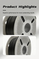 Filament d'impression 3D en nylon PA6 fibre de carbone 1,75 mm PA6-CF10 pour imprimante 3D – Vente en gros