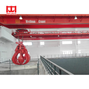 رافعة جسرية كهربائية علوية متحركة ذات عارضة مزدوجة مع مخلب للبيع - Product Image 2