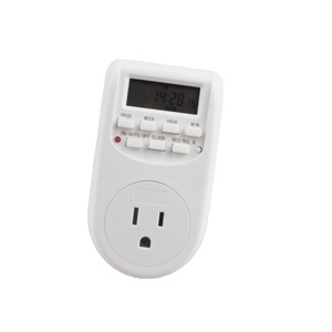 Temporizador Digital Electrónico Inteligente <span class=keywords><strong>Programable</strong></span> Naidian AL-16U 15A 125V 60Hz IP44 de Tipo Enchufable para Control Automatizado - Product Image 1