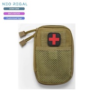 Trousse de premiers secours tactique de luxe imperméable pour l'extérieur, sac à outils médical avec fermeture à glissière