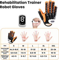 Gants robotisés pour l'entraînement et la rééducation des mains, utilisables pour les mains gauche et droite, pour personnes âgées, handicapées, équipement de rééducation post-AVC