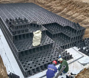Concrete <strong>Drainage</strong> Channel Rainwater Collection <strong>System</strong> Tank Rainwater Storage Collection <strong>and</strong> Recycling PP Module - Product Image 2