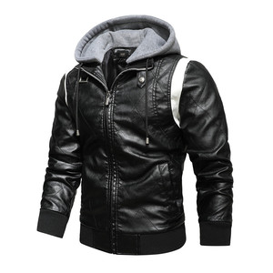 OEM-<span class=keywords><strong>chaqueta</strong></span> con capucha de escorpión para <span class=keywords><strong>hombre</strong></span>, <span class=keywords><strong>chaqueta</strong></span> con bordado de escorpión, ajustada, de <span class=keywords><strong>cuero</strong></span>, para Otoño e <span class=keywords><strong>Invierno</strong></span> - Product Image 6