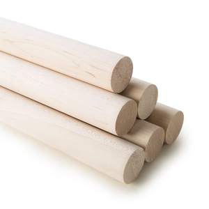 High Quality American Style Wooden <b>Tea</b> Stick Sustainable Polished Hardwood Sticks for Handicrafts Factory Made - Product Image 3
