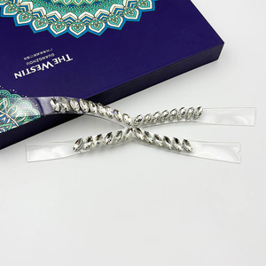 Clip <span class=keywords><strong>Decorative</strong></span> Multi-Elemento in TPU per Scarpe da Donna, Sandali da Lavoro e Ciabatte con Strass e Applicazioni Brillanti - Product Image 3