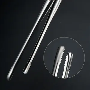 Pinzas para Parrilla Reutilizables de Acero Inoxidable Zenidoo L-539, Pinza para Carne y Pan Ecológica para Barbacoa, Utensilios de Cocina Antideslizantes para Fiestas - Product Image 5