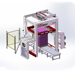 Machine d'emballage automatique de palettes avec <span class=keywords><strong>film</strong></span> étirable pour <span class=keywords><strong>robots</strong></span> mobiles - Product Image 1